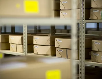 Boxes in the Hillsborough archive